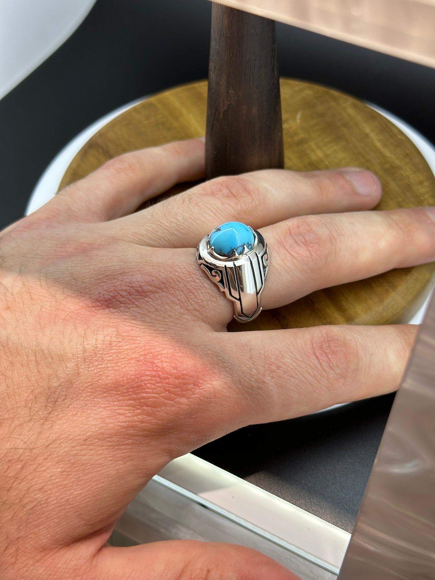 Turquoise Silver Ring