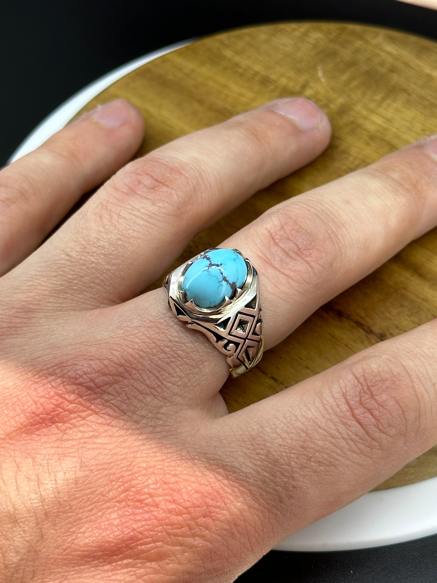 Turquoise Silver Ring