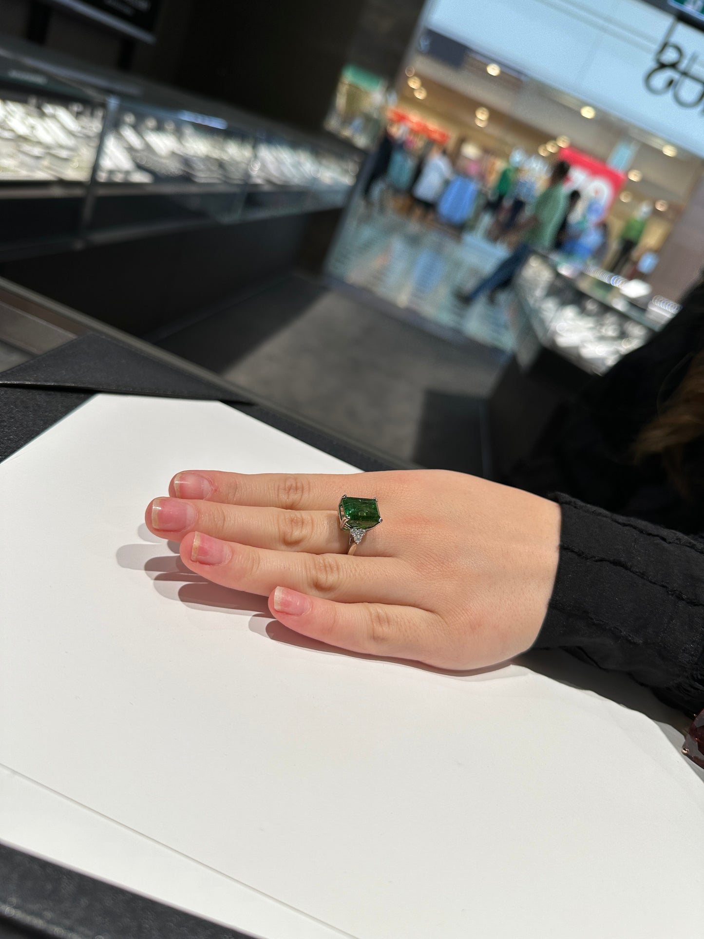 Tourmaline Gold Ring