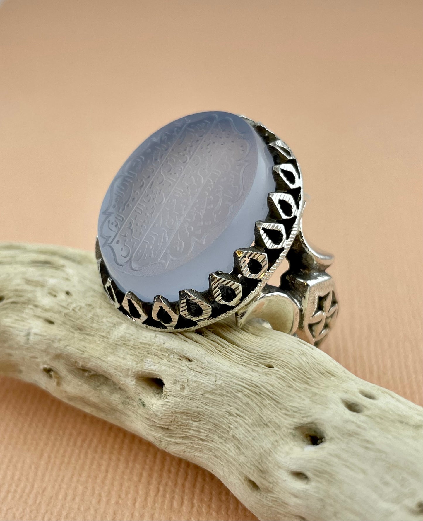 Yemen Agate Ring