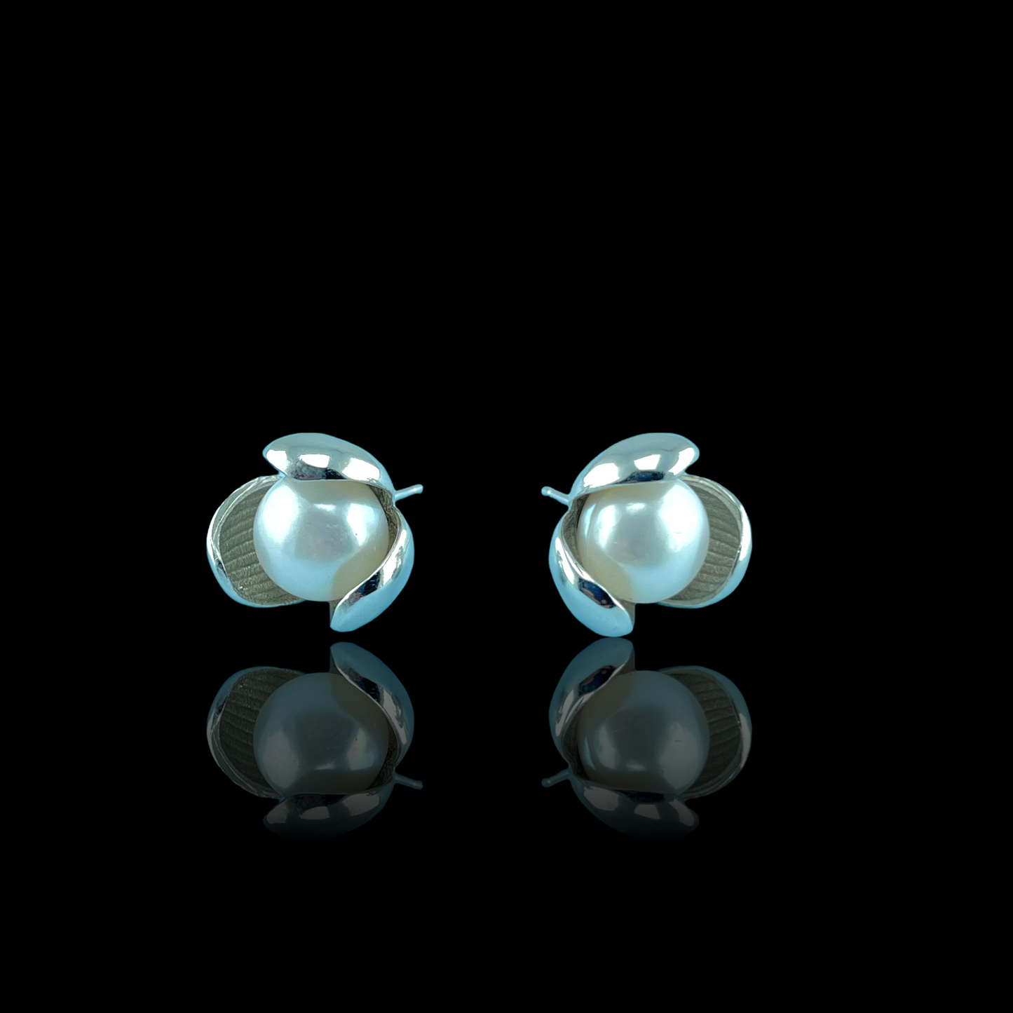 Pearl Stud Earrings