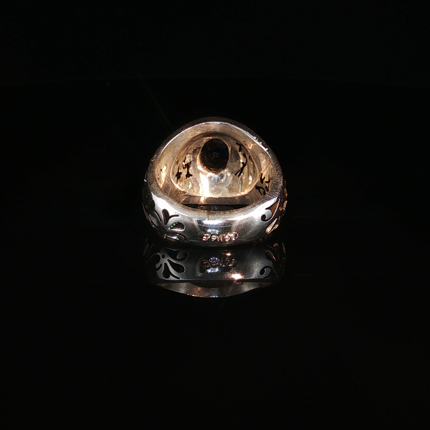 Neshabour Turquoise Ring in Premium Sterling silver