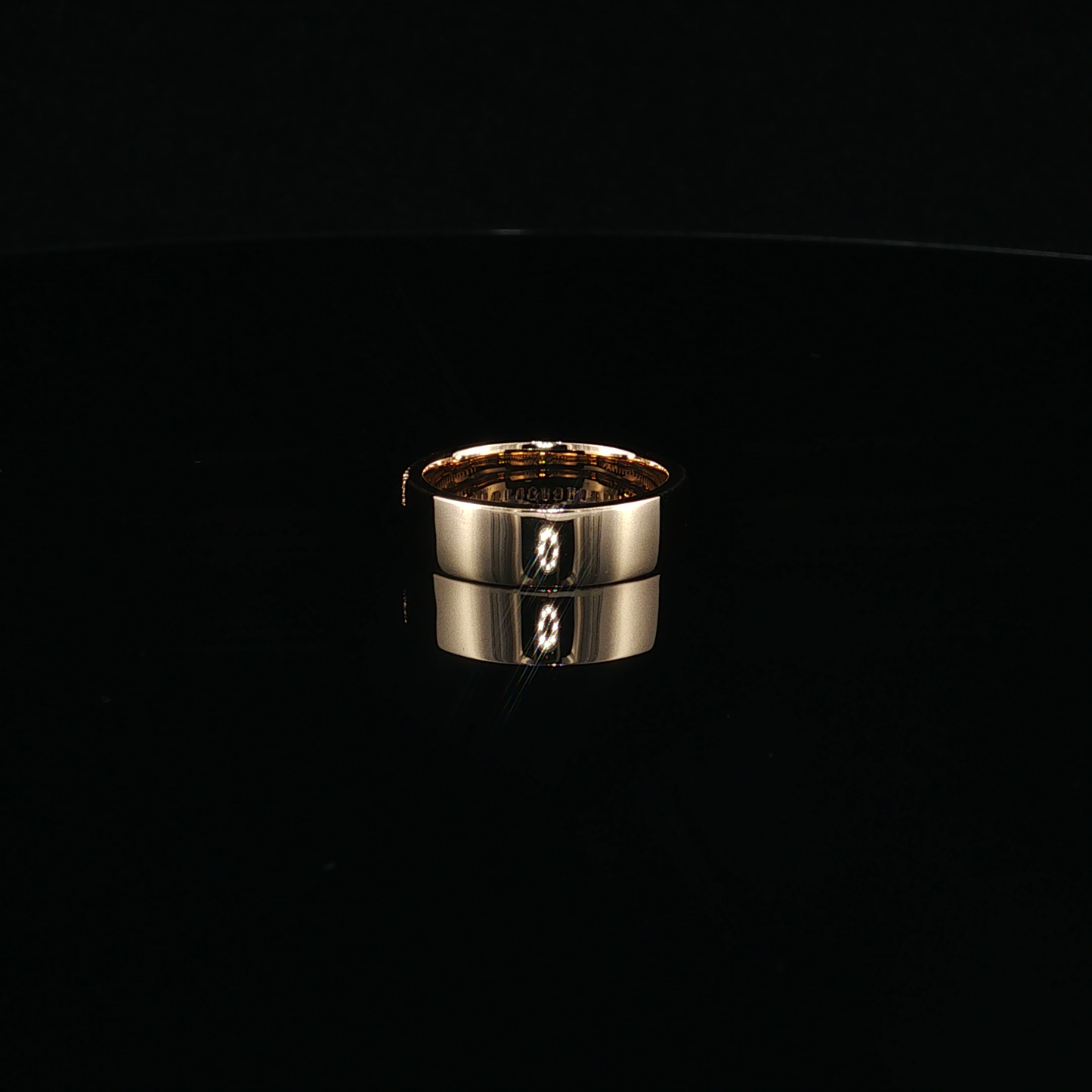 Yellow Gold Lab-Diamond Eternity Ring with Round and Baguette Stones