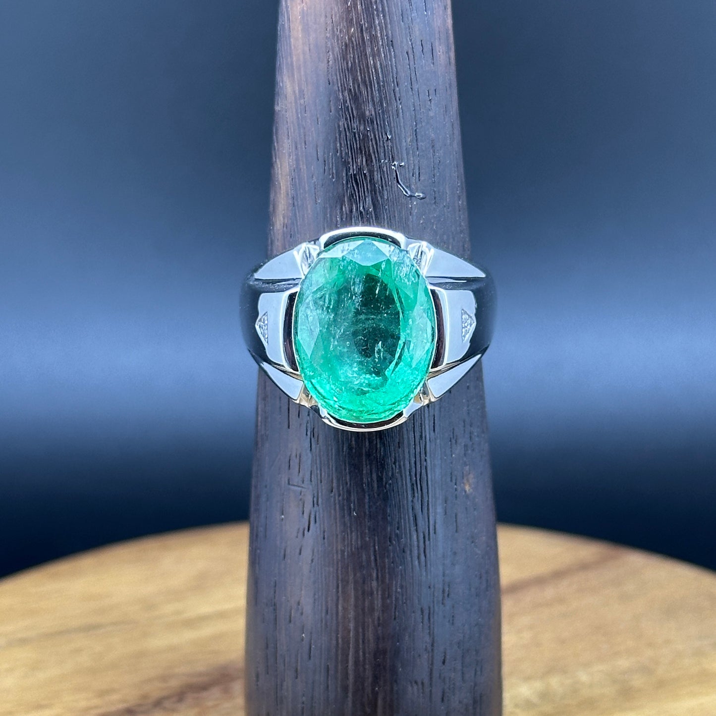 Emerald Ring Men