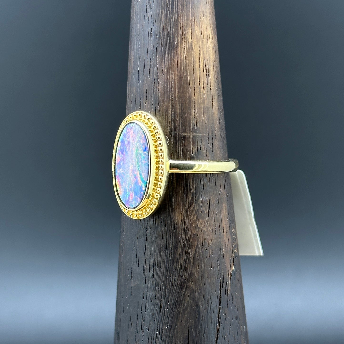 Opal Gold Ring