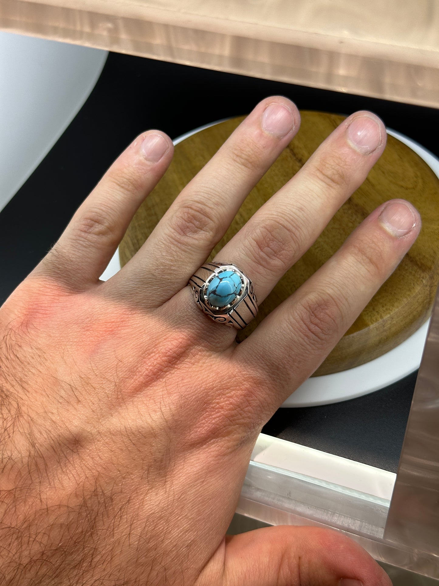 Turquoise Silver Ring