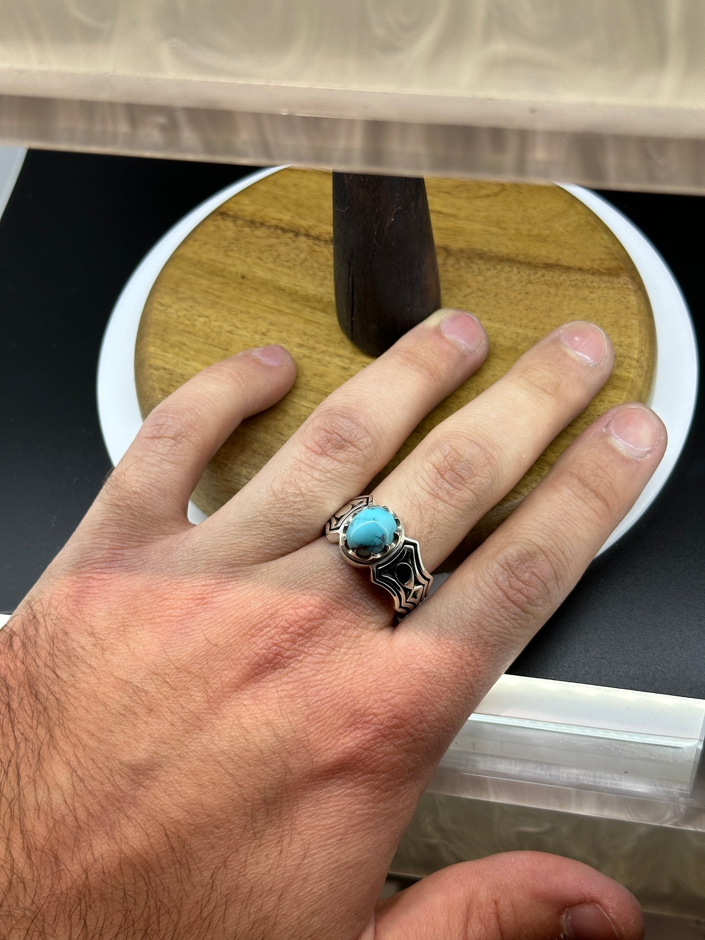 Turquoise Silver Ring