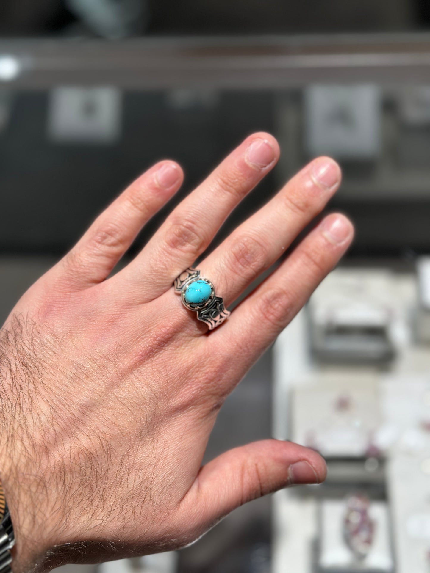 Turquoise Silver Ring