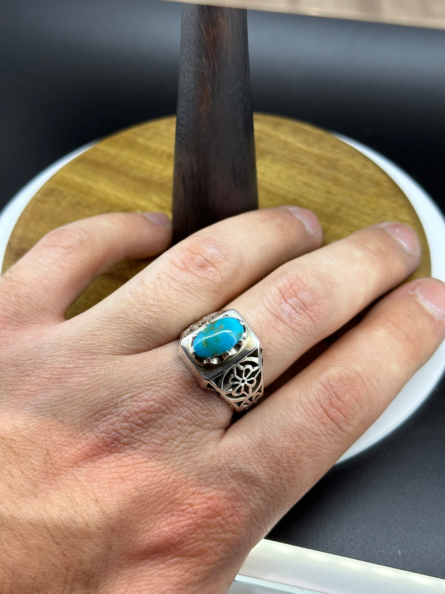 Turquoise Silver Ring