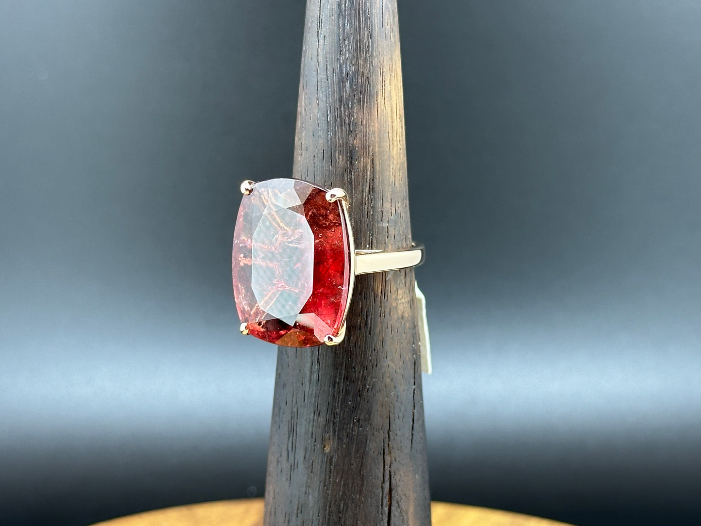 Tourmaline Gold Ring