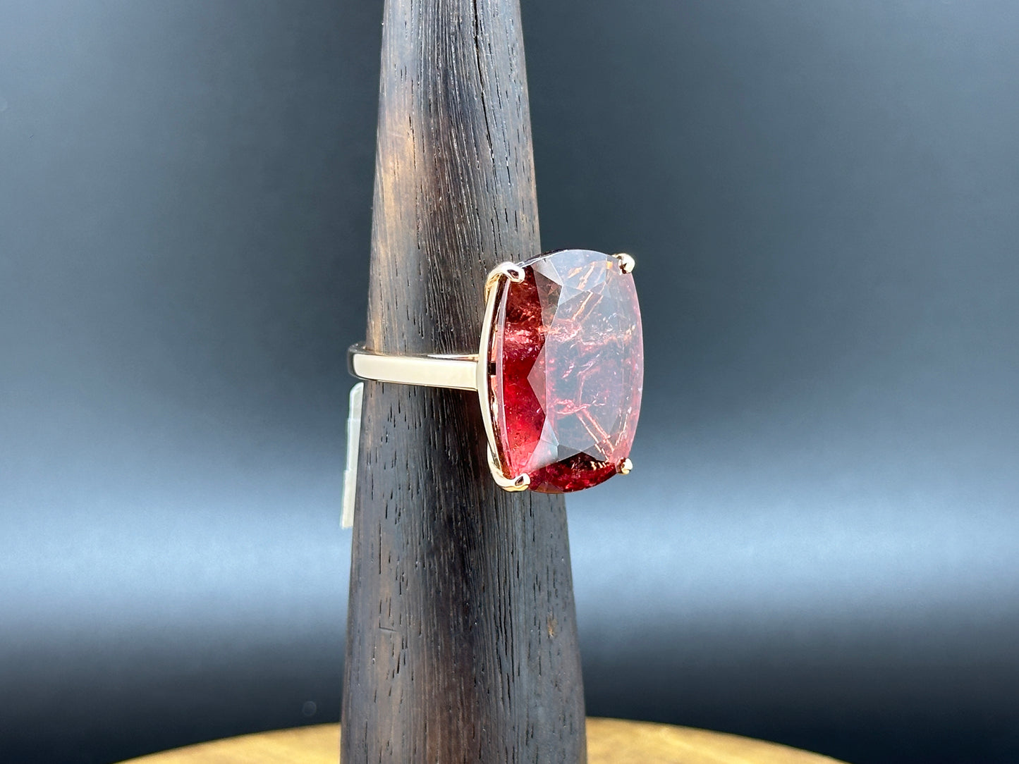 Tourmaline Gold Ring