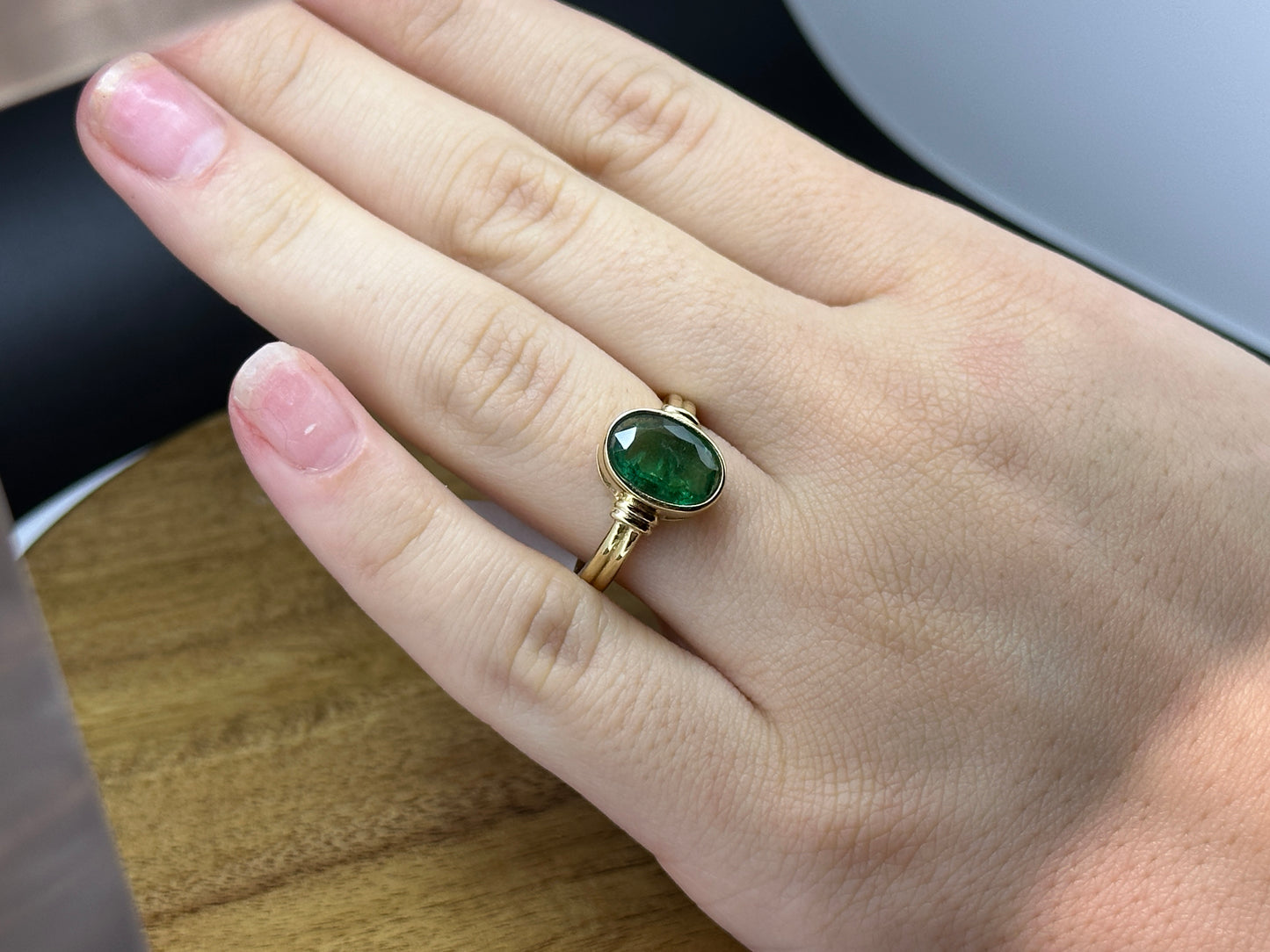 Emerald Gold Ring