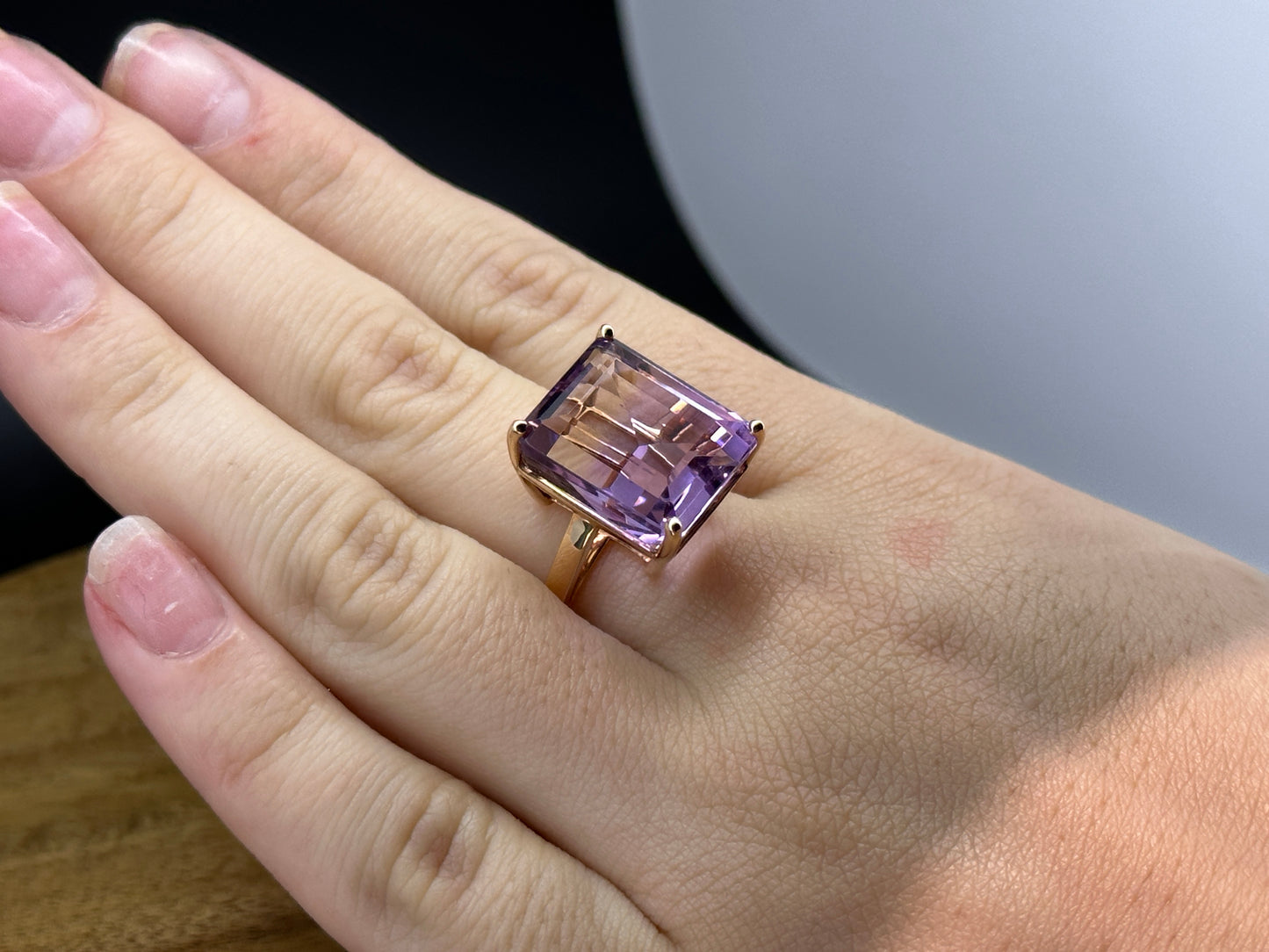 Ametrine Gold Ring