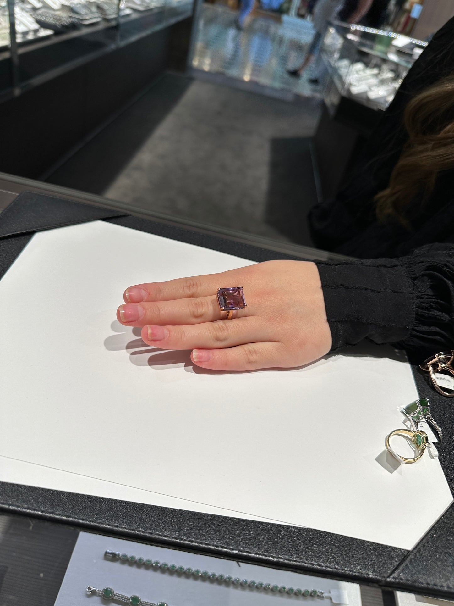 Ametrine Gold Ring
