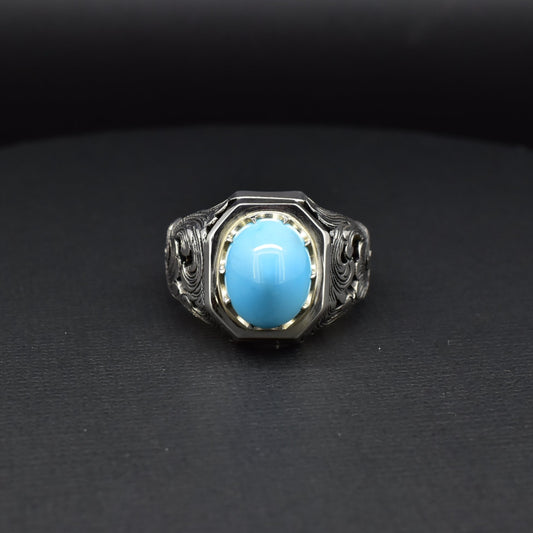 Turquoise Silver Ring