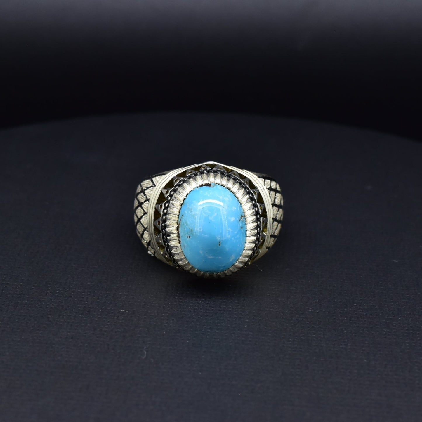Turquoise Silver Ring