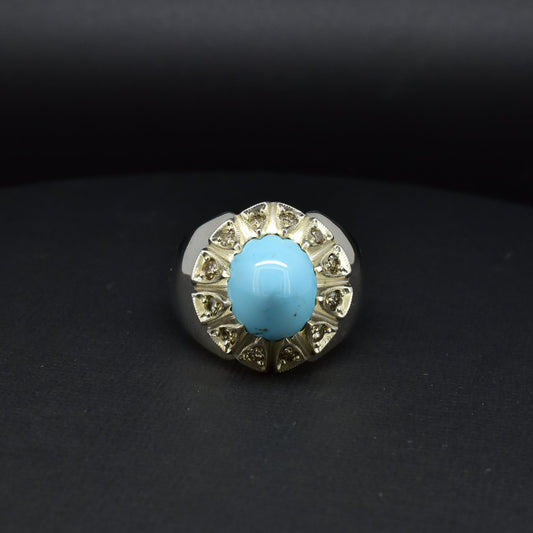 Turquoise Silver Ring