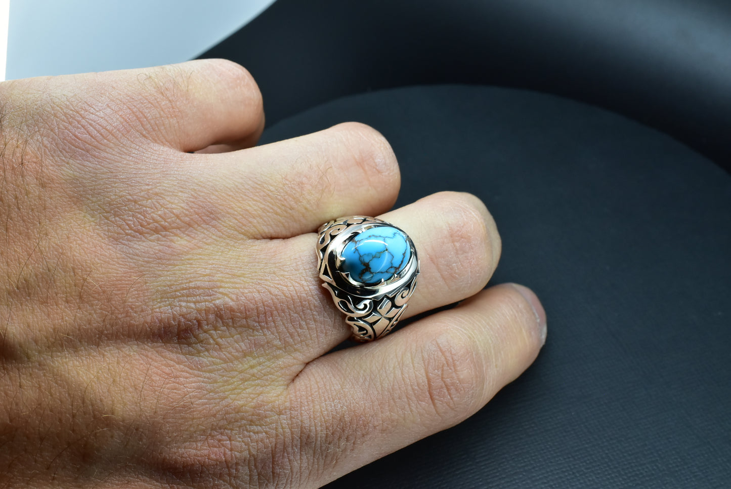 Turquoise Silver Ring