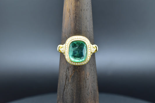 Emerald Gold Ring