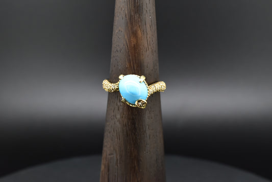 Turquoise Gold Ring