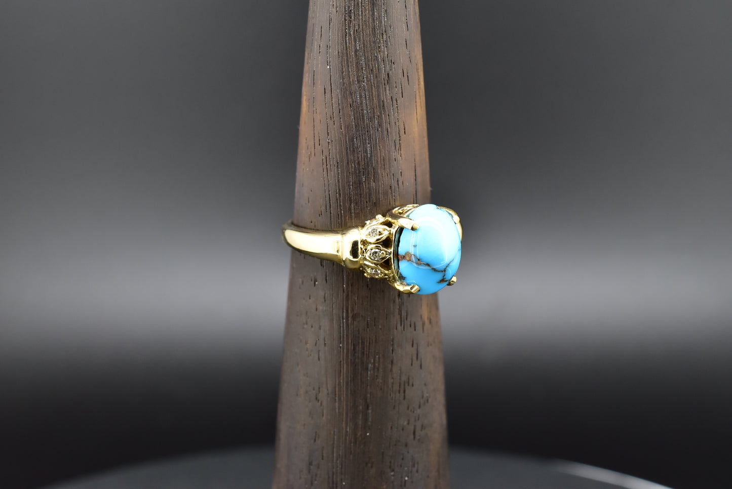 Turquoise Gold Ring