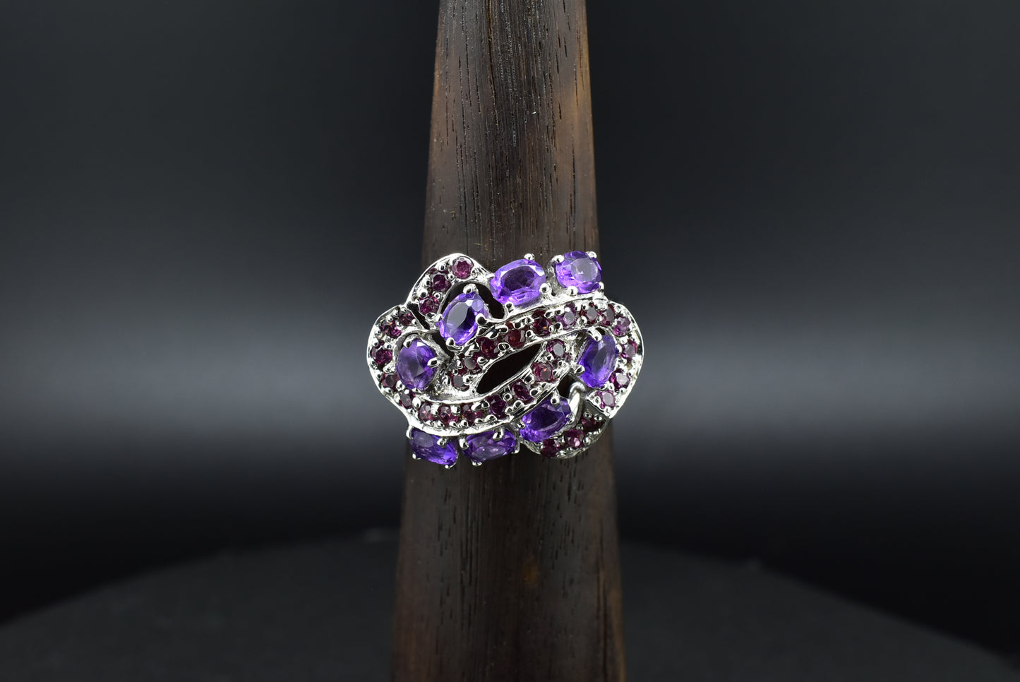 Amethyst Silver Ring