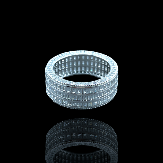 Zirconium infinity ring