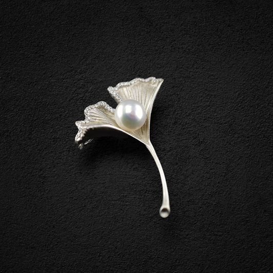 Pearl brooch