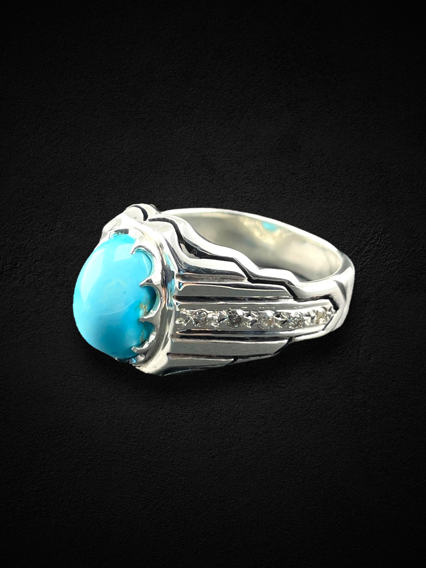 Turqouise silver ring